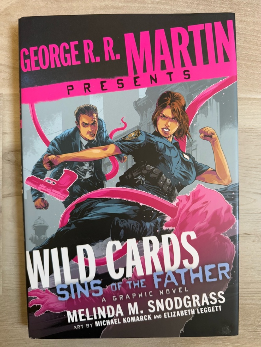 “Wild Cards Sins of the Father” George R.R. Martin presents by Melinda Snodgrass